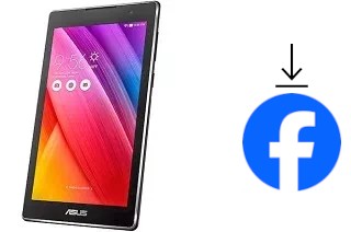 Come installare Facebook su un Asus Zenpad C 7.0 Z170MG