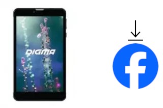 Come installare Facebook su un Digma Citi 7586 3G