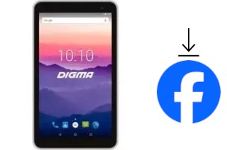 Come installare Facebook su un Digma Optima 7018N 4G