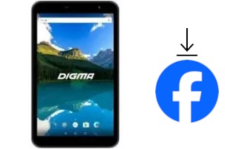 Come installare Facebook su un Digma Optima 8019N 4G