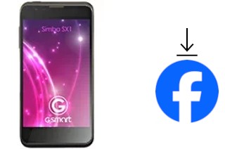 Come installare Facebook su un Gigabyte GSmart Simba SX1