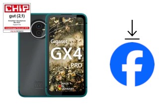 Come installare Facebook su un Gigaset GX4 PRO