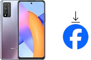 Come installare Facebook su un Honor 10X Lite