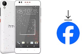 Come installare Facebook su un HTC Desire 825