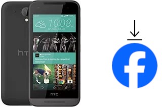 Come installare Facebook su un HTC Desire 520