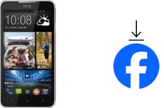 Come installare Facebook su un HTC Desire 616