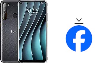 Come installare Facebook su un HTC Desire 20 Pro