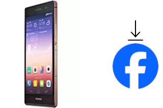 Come installare Facebook su un Huawei Ascend P7 Sapphire Edition