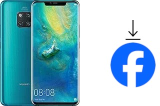 Come installare Facebook su un Huawei Mate 20 Pro