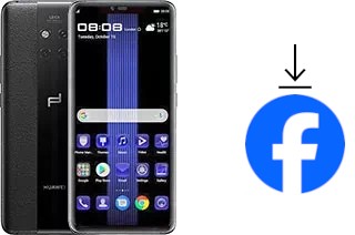 Come installare Facebook su un Huawei Mate 20 RS Porsche Design