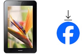 Come installare Facebook su un Huawei MediaPad 7 Vogue