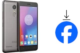 Come installare Facebook su un Lenovo K6 Power