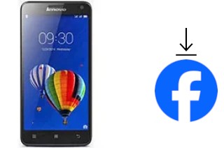 Come installare Facebook su un Lenovo S580