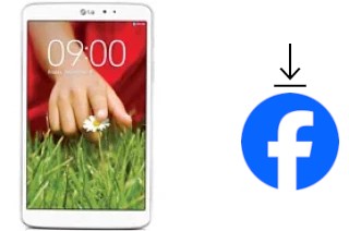 Come installare Facebook su un LG G Pad 8.3