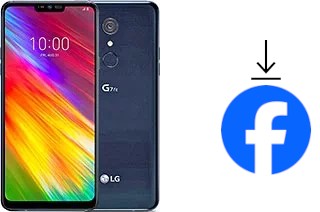 Come installare Facebook su un LG G7 Fit