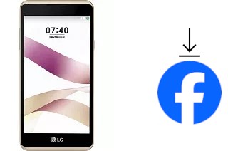 Come installare Facebook su un LG X Skin