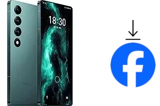 Come installare Facebook su un Meizu 20 Infinity