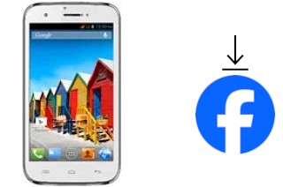 Come installare Facebook su un Micromax A115 Canvas 3D