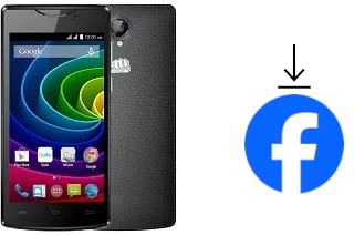 Come installare Facebook su un Micromax Bolt D320