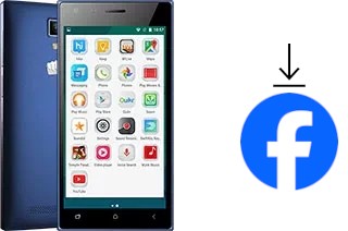 Come installare Facebook su un Micromax Canvas Xpress 4G Q413