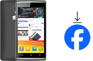 Come installare Facebook su un Micromax Canvas Fire 4G Q411