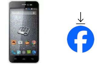 Come installare Facebook su un Micromax Canvas Pep Q371