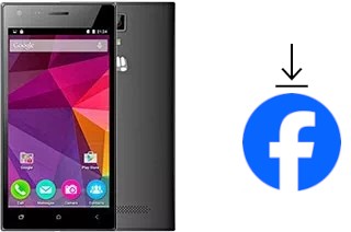 Come installare Facebook su un Micromax Canvas xp 4G Q413