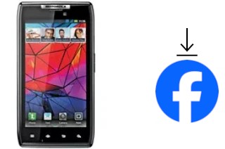 Come installare Facebook su un Motorola RAZR XT910