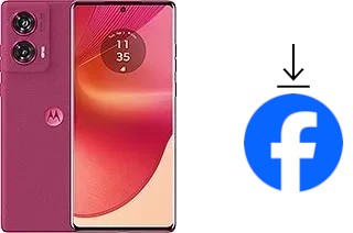 Come installare Facebook su un Motorola Edge 50 Fusion