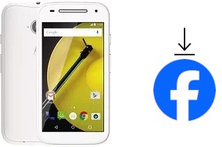 Come installare Facebook su un Motorola Moto E Dual SIM (2nd gen)