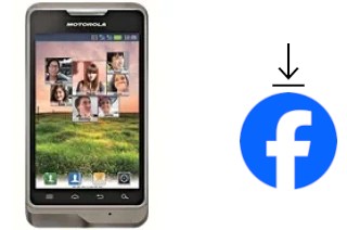 Come installare Facebook su un Motorola XT390