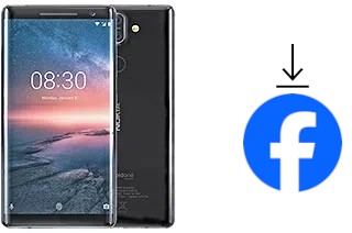 Come installare Facebook su un Nokia 8 Sirocco