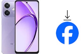 Come installare Facebook su un Oppo A3x