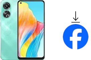 Come installare Facebook su un Oppo A78 4G