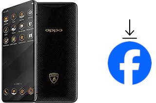 Come installare Facebook su un Oppo Find X Lamborghini