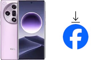 Come installare Facebook su un Oppo Find X7