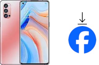 Come installare Facebook su un Oppo Reno4 Pro 5G