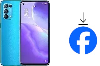 Come installare Facebook su un Oppo Find X3 Lite