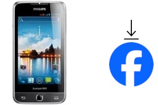 Come installare Facebook su un Philips W736