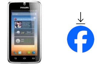 Come installare Facebook su un Philips W8500