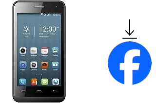 Come installare Facebook su un QMobile T200 Bolt