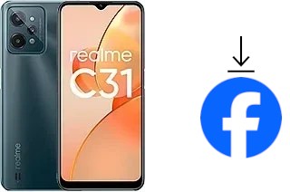 Come installare Facebook su un Realme C31