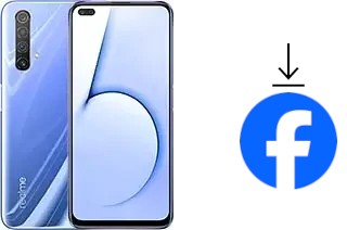 Come installare Facebook su un Realme X50 5G