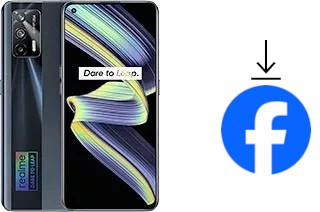 Come installare Facebook su un Realme X7 Max 5G