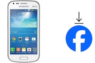 Come installare Facebook su un Samsung Galaxy S Duos 2 S7582