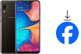 Come installare Facebook su un Samsung Galaxy A20