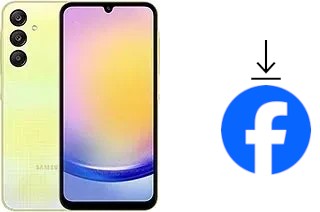 Come installare Facebook su un Samsung Galaxy A25