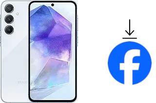 Come installare Facebook su un Samsung Galaxy A55