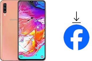 Come installare Facebook su un Samsung Galaxy A70