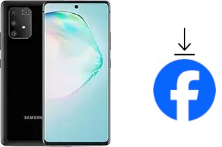 Come installare Facebook su un Samsung Galaxy A91